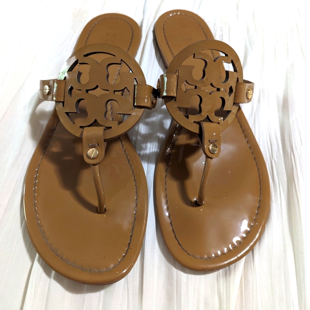 Tory Burch Miller Logo Sandals